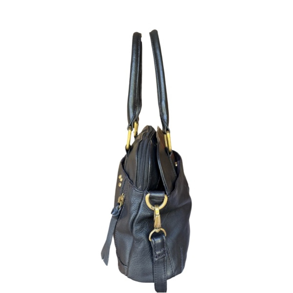 Great American Leatherworks Black Leather Handbag - Picture 3 of 14